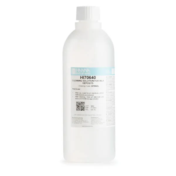 Dung dịch rửa điện cực trong sữa Hanna HI70640L 500mL