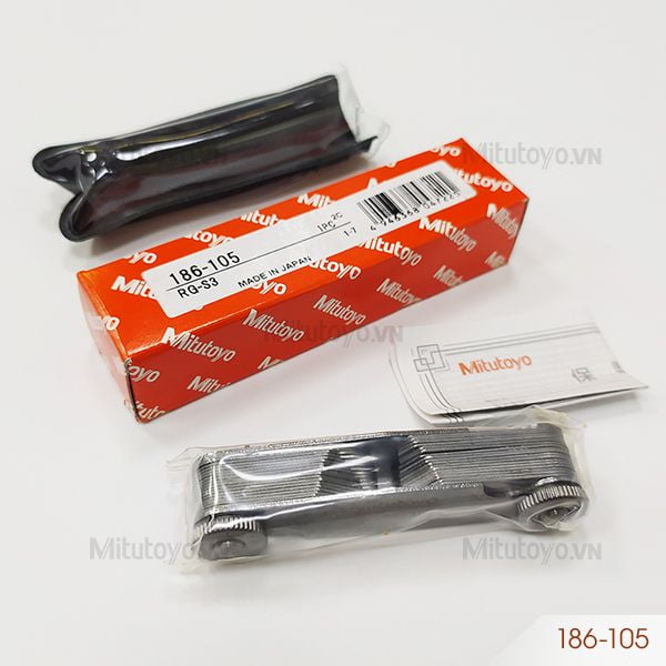 Dưỡng đo bán kính 30 lá Mitutoyo 186-105 (1-7mm)
