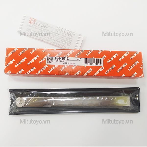 Dưỡng đo độ dày khe hở Mitutoyo 184-301S (0.05-1mm)