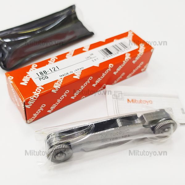 Dưỡng đo ren 18 lá Mitutoyo 188-121 (0.4-7mm)