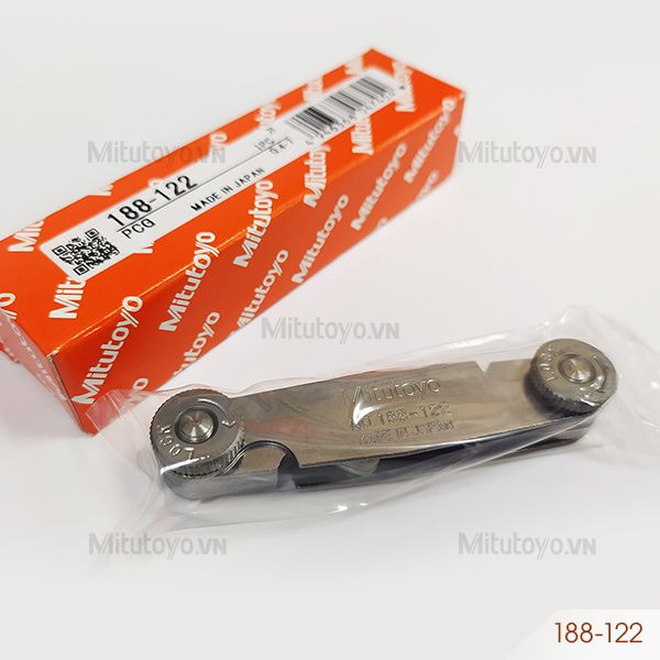 Dưỡng đo ren 21 lá Mitutoyo 188-122 (0.4-7mm)