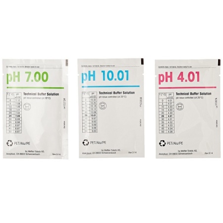 Gói dung dịch đệm pH Mettler Toledo Rainbow II (3x10x20 mL) 51302080
