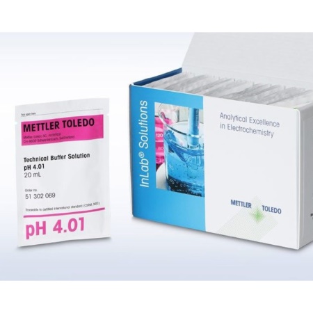 Gói dung dịch pH 4.01 30x20mL Mettler Toledo 51302069