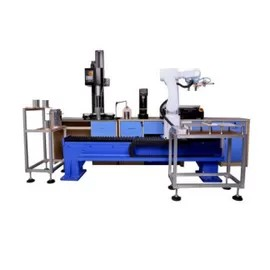 Hệ thống kiểm tra robot với máy trộn để đạt được giám sát sự phân tán