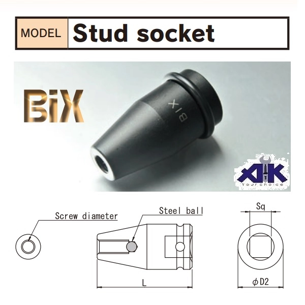 Khẩu lắp gudong M6-P1.0