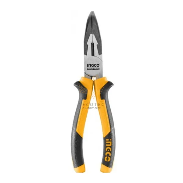 Kìm mũi nhọn mỏ cong 6 inch/150 mm INGCO HBNP28168