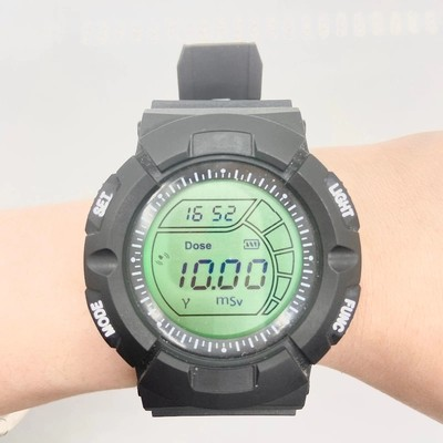 Loại đồng hồ không dây Liều kế cá nhân Báo động âm thanh và ánh sáng Tỷ lệ liều Đo bức xạ