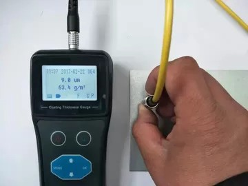 Lớp phủ sơn Máy đo độ dày Đo trọng lượng Giao diện USB mini để liên lạc