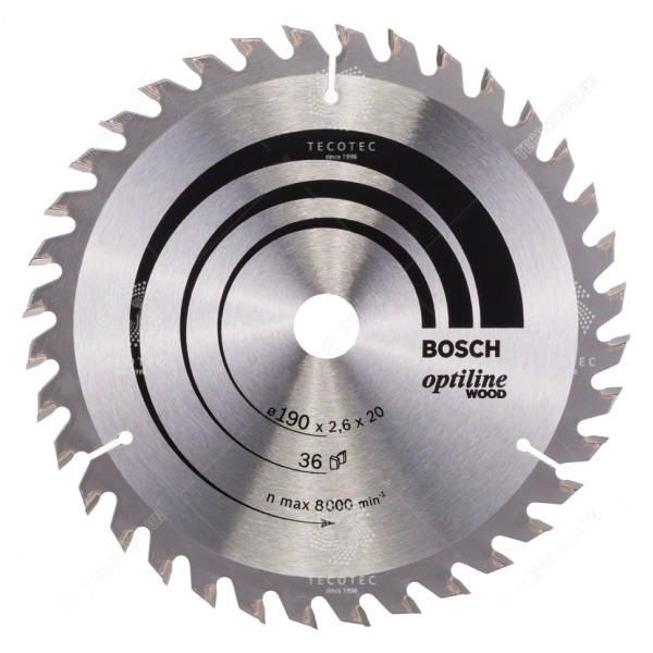 Lưỡi cưa gỗ 20 răng Bosch 2608643071