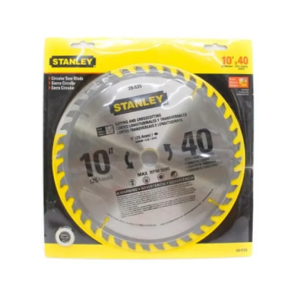 Lưỡi cưa gỗ 40 răng Stanley 20-535-23