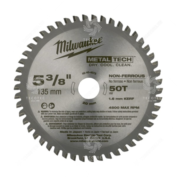 Lưỡi cưa kim loại 50 răng Milwaukee 48-40-4075
