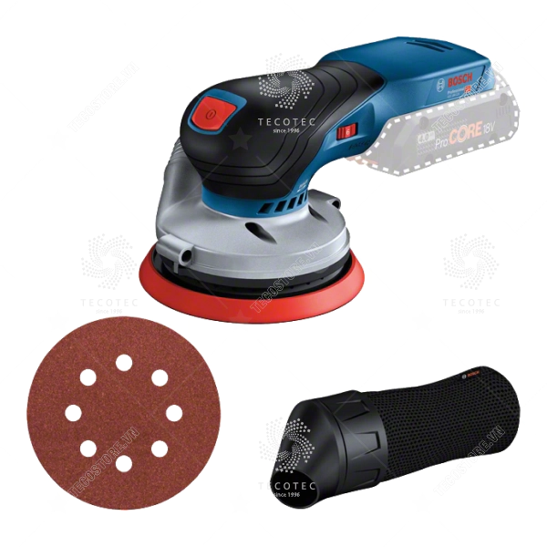 Máy chà nhám rung tròn dùng pin Bosch GEX 18V-125 0601372201