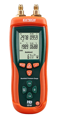 MÁY ĐO ÁP SUẤT HIỆN SỐ 500psi EXTECH HD780
