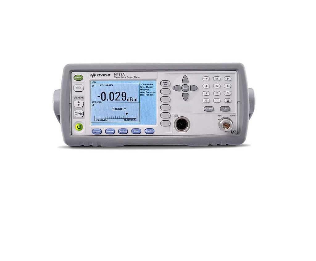 Máy đo công suất sóng RF điện trở nhiệt KEYSIGHT N432A (100 kHz~18 GHz; -30 dBm~10 dBm)