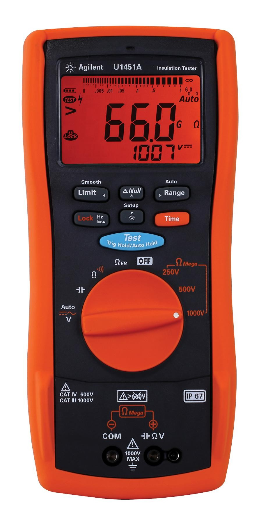 Máy đo điện trở cách điện KEYSIGHT U1451A (250V〜1kV)