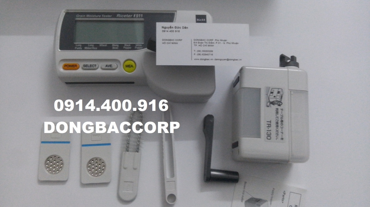 Máy đo độ ẩm lúa gạo Kett F511