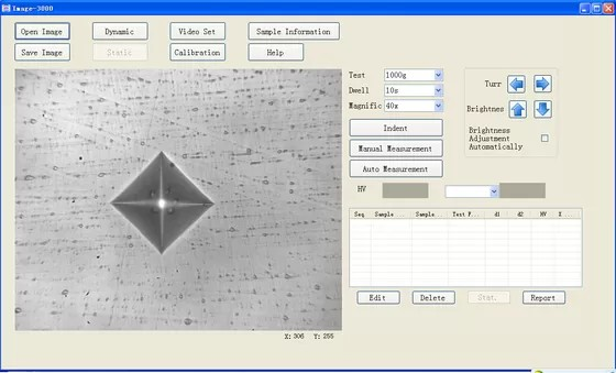 Máy đo độ cứng ASTM 50Kg HUATEC Micro Vickers