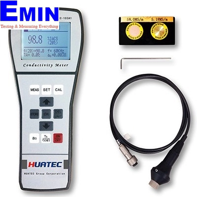 Máy đo độ dẫn dòng điện xoáy HUATEC HEC-103A1 (7,76% IACS - 112% IACS)