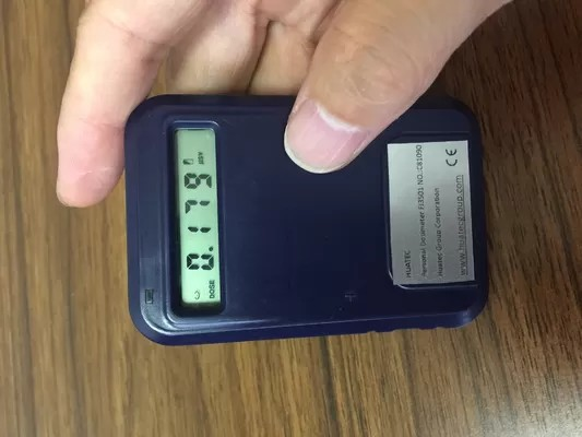 Máy dò lỗ hổng tia X trọng lượng nhẹ, Máy đo liều cá nhân HUATEC FJ-3501