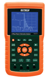 MÁY ĐO NGUỒN ĐIỆN 3 PHA VÀ PHÂN TÍCH SÓNG HÀI EXTECH PQ3470
