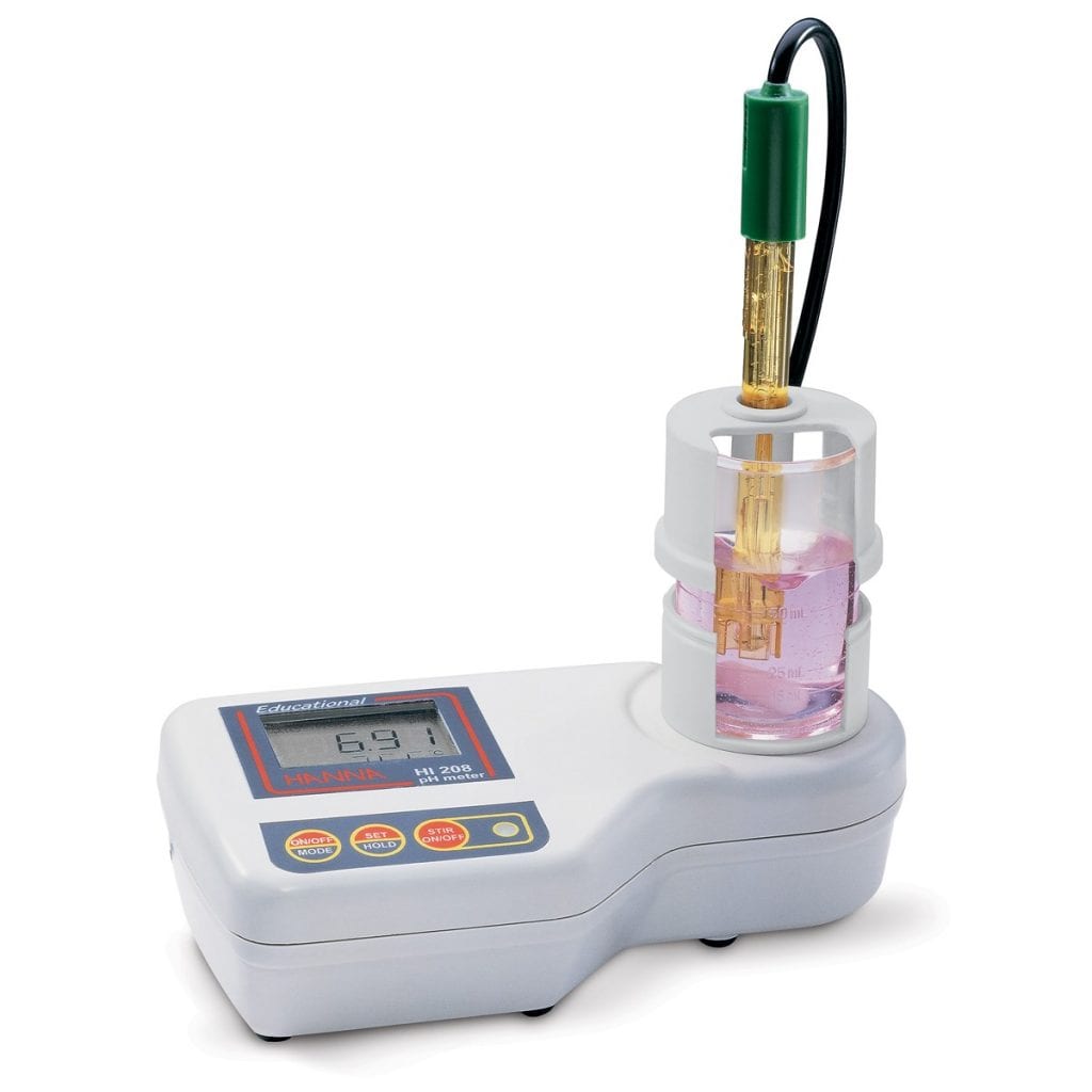 Máy đo pH kết hợp máy khuấy từ Hanna HI208-02