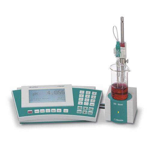 Máy đo pH/nhiệt độ/ORP để bàn Metrohm 780