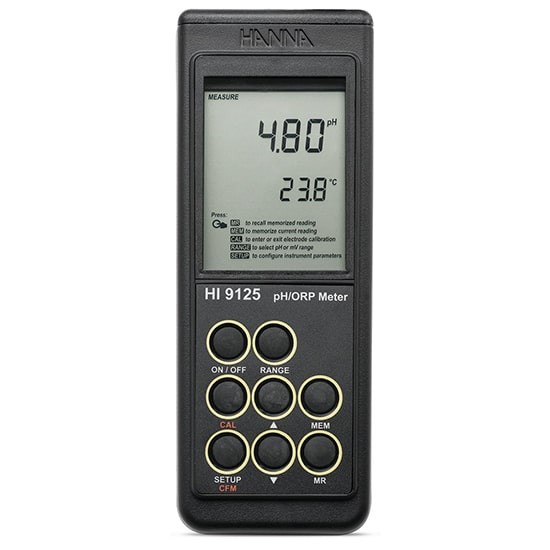 Máy đo pH/ORP có CAL Check Hanna HI9125