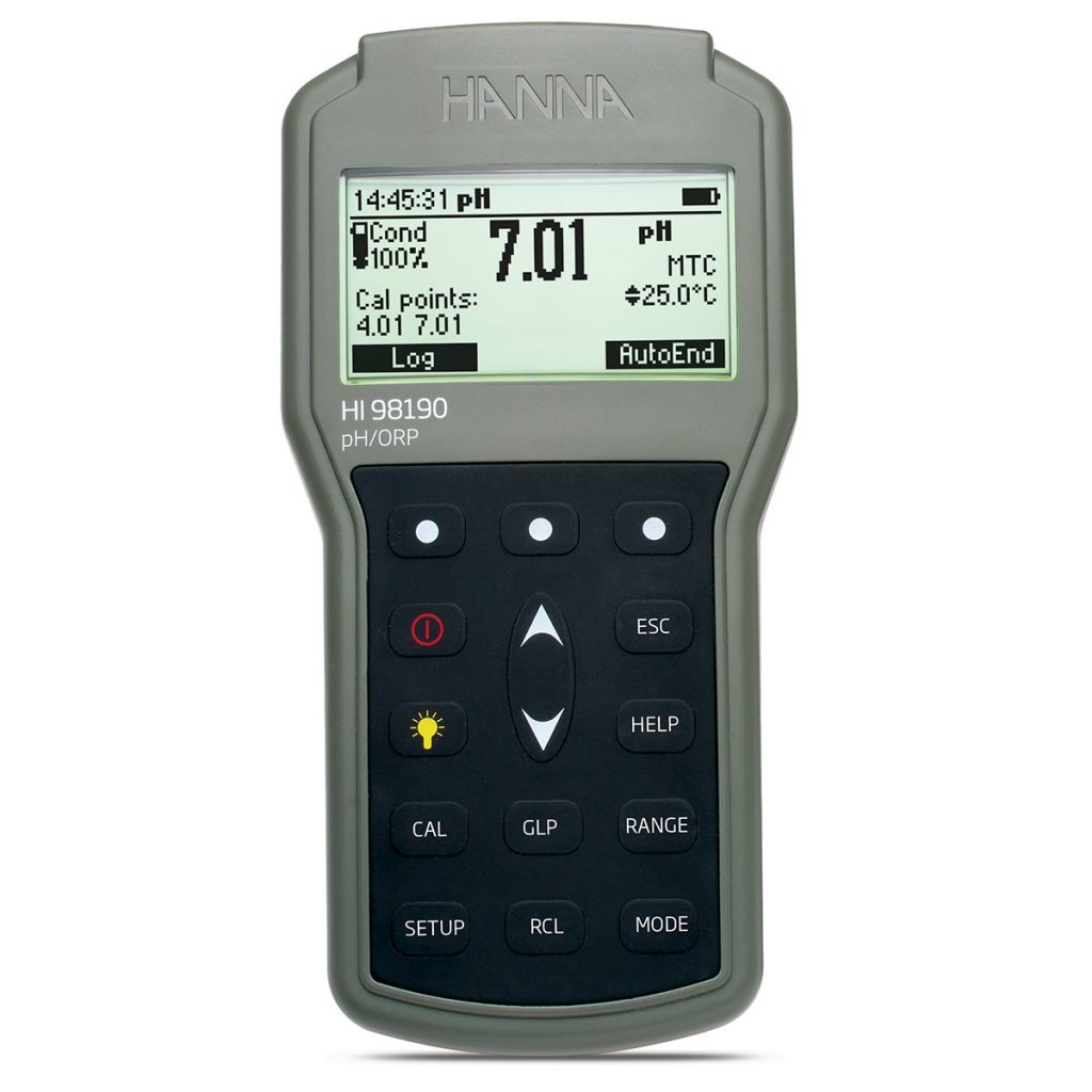 Máy đo pH/ORP/Nhiệt độ Hanna HI98190 chống thấm nước