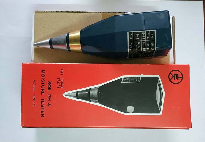 Máy Đo PH Và Độ Ẩm Đất Takemura DM-15