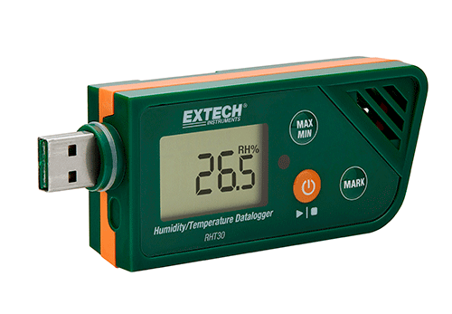 MÁY GHI DỮ LIỆU NHIỆT ĐỘ VÀ ĐỘ ẨM EXTECH RHT30