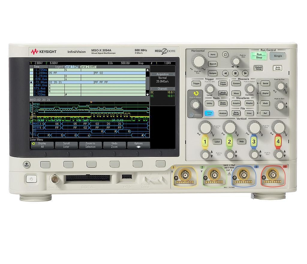 Máy hiện sóng KEYSIGHT DSOX3024A (200MHz, 4CH, 4 GSa/s)