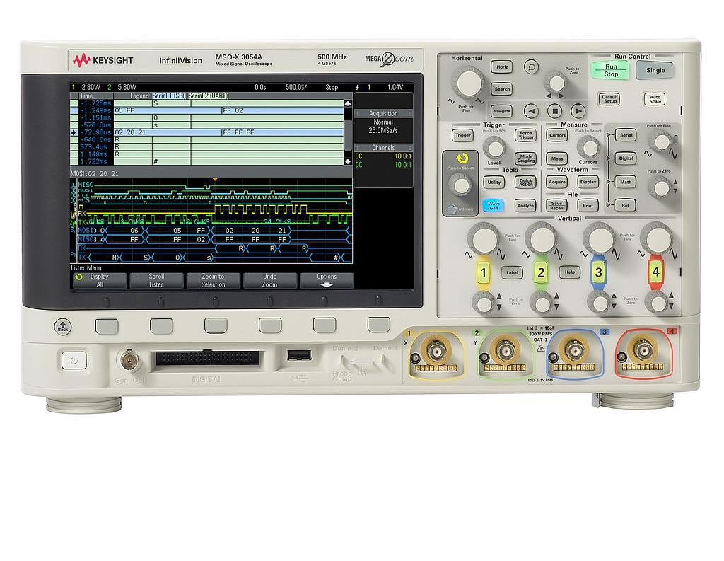 Máy hiện sóng KEYSIGHT MSOX3014A (100MHz, 4CH, 4GSa/s)