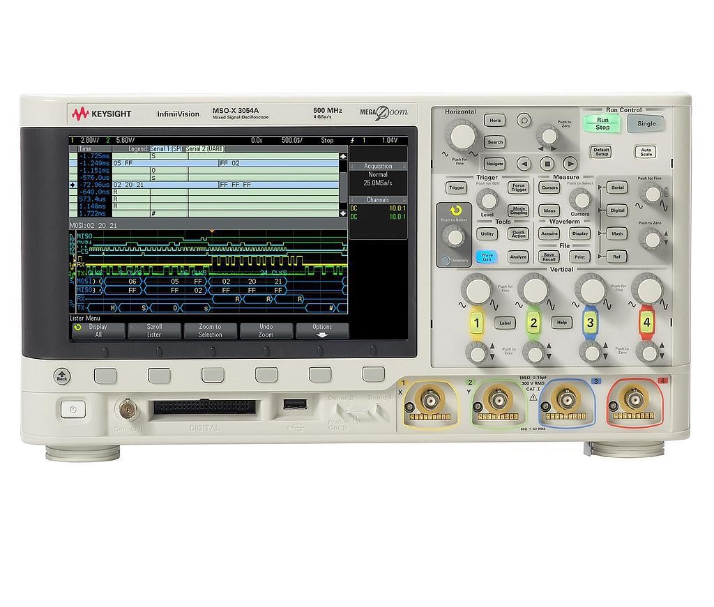Máy hiện sóng KEYSIGHT MSOX3024A (200MHz, 4CH, 4 GSa/s)