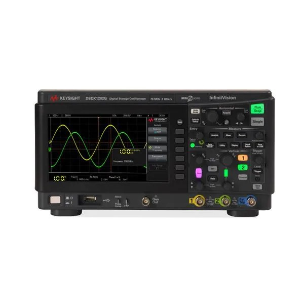Máy hiện sóng số KEYSIGHT DSOX1202A (70Mhz, 2 CH, 2 GSa/s)