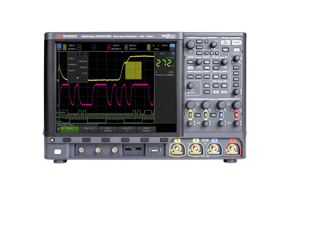 Máy hiện sóng số KEYSIGHT DSOX4052G (500 MHz; 2 kênh; 5 GSa/s, w/ Wavegen)