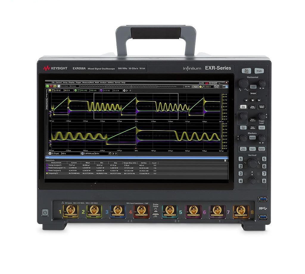 Máy hiện sóng số KEYSIGHT EXR058A (500 MHz, 8 Ch, 16 GSa/s)