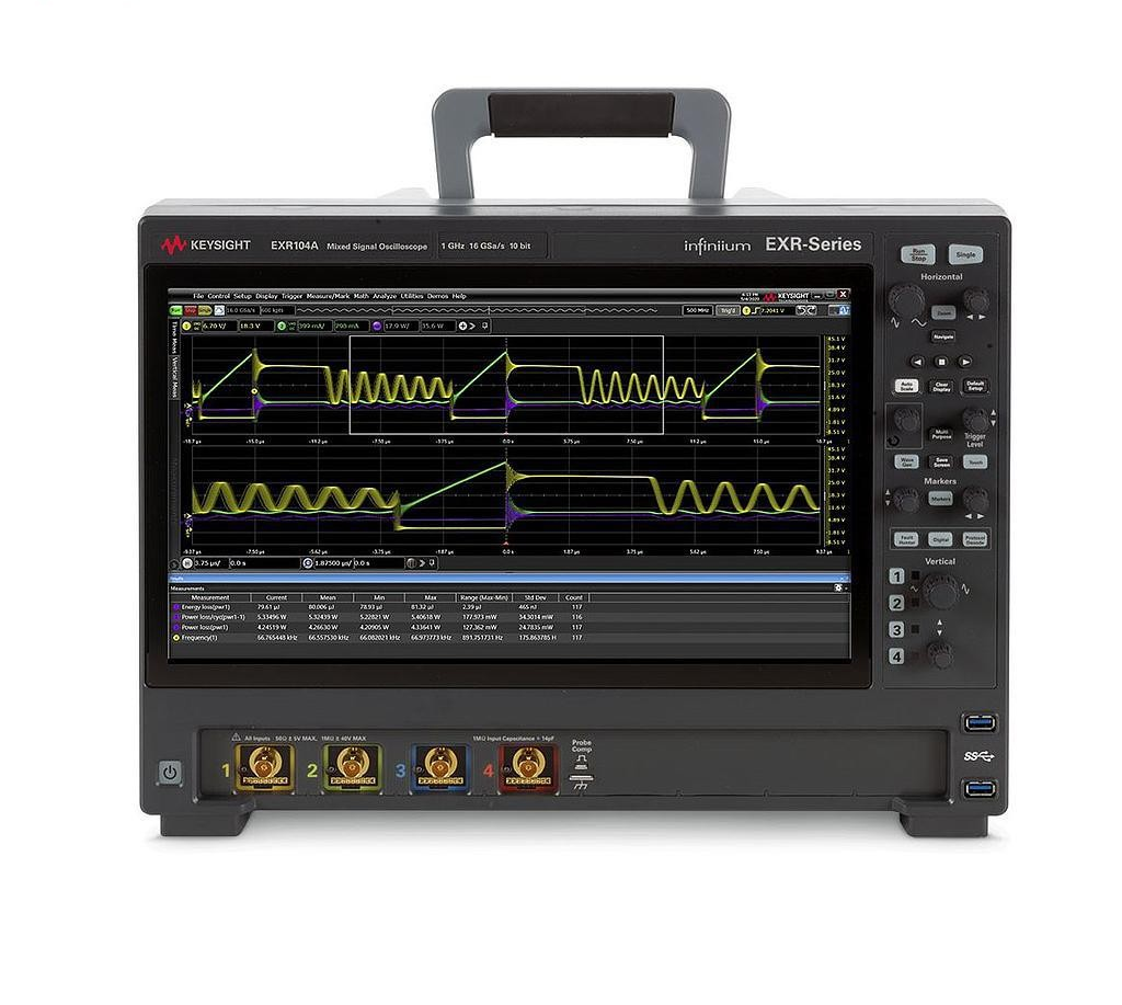 Máy hiện sóng số KEYSIGHT EXR104A (1 GHz, 4 Ch, 16 GSa/s)