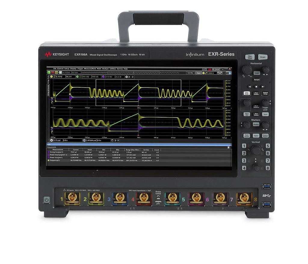 Máy hiện sóng số KEYSIGHT EXR108A (1 GHz, 8 Ch, 16 GSa/s)