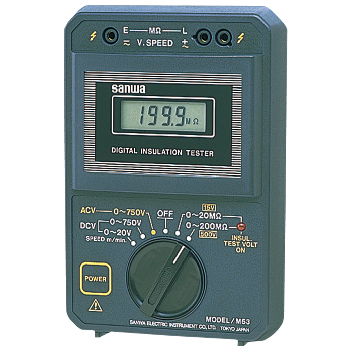 máy kiểm tra cách điện sanwa M53