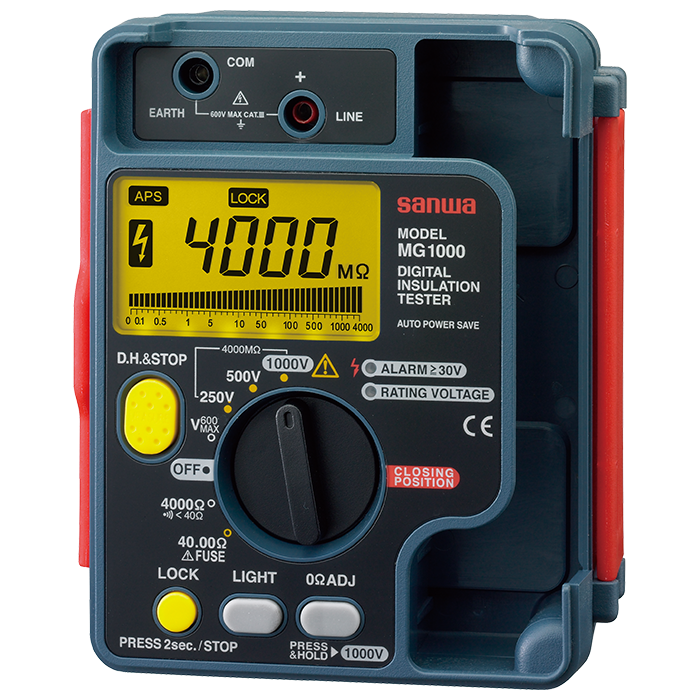 máy kiểm tra cách điện sanwa MG1000