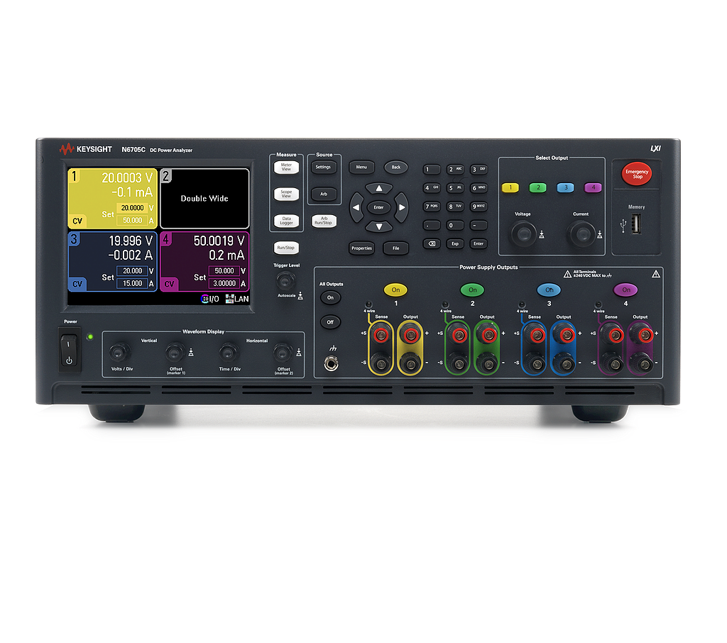 Máy phân tích nguồn DC KEYSIGHT N6705C (400 ~ 1200 W)