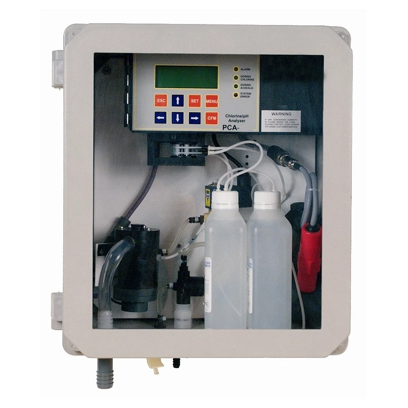 Máy phân tích và kiểm soát pH, Nhiệt độ, Clo Hanna PCA320-2