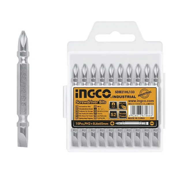 Mũi bắt vít hai đầu INGCO SDB21HL133