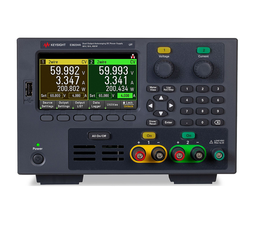 Nguồn DC để bàn KEYSIGHT E36234A (gồm mạch điện tử tích hợp đầu GPIB E363GPBU)