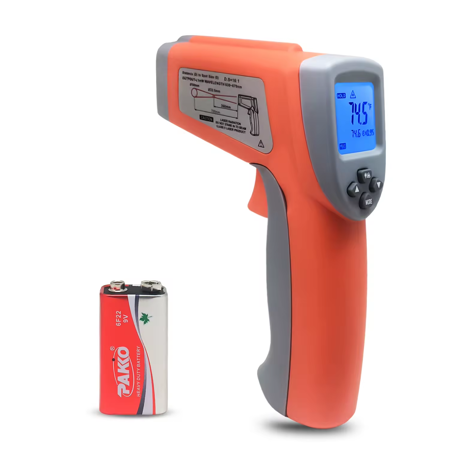 Nhiệt kế hồng ngoại công nghiệp phổ biến DT8880 880 độ C