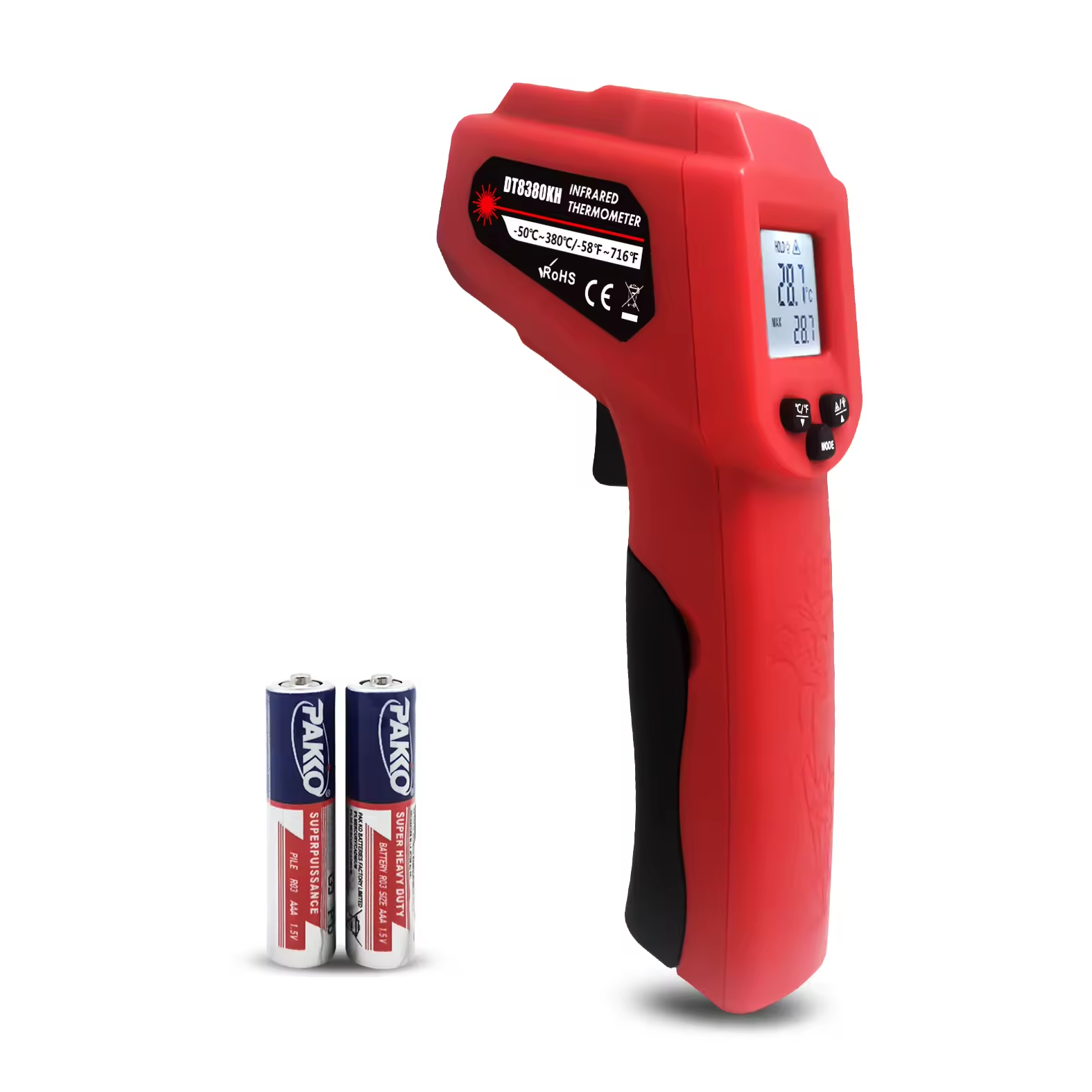 Nhiệt kế hồng ngoại laser công nghiệp Cheerman DT8380KH (-50-380C)