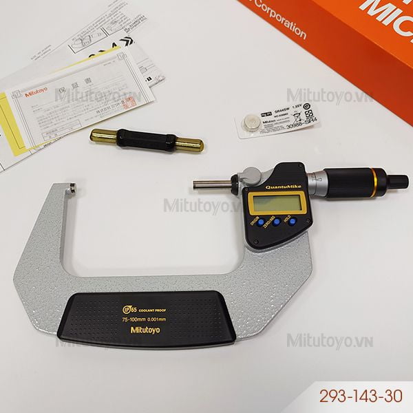 Panme điện tử đo ngoài Mitutoyo 293-143-30 (75 - 100mm)