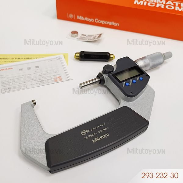Panme điện tử đo ngoài Mitutoyo 293-232-30 (50 - 75mm)