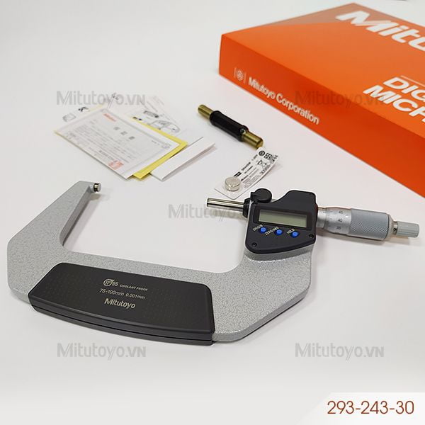 Panme điện tử đo ngoài Mitutoyo 293-243-30 (75 - 100mm)