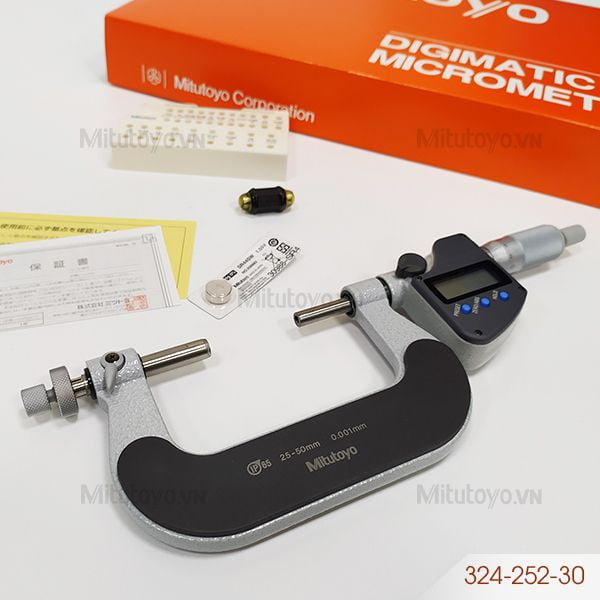 Panme điện tử đo ngoài Mitutoyo 324-252-30 (25 - 50 mm)